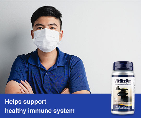 Vitalzym help support healthy immune system