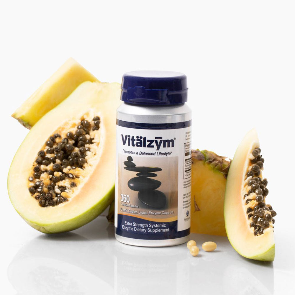 Vitalzyme extra strength 100% plant-based enzyme supplement
